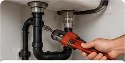 RV plumbing pipe repair